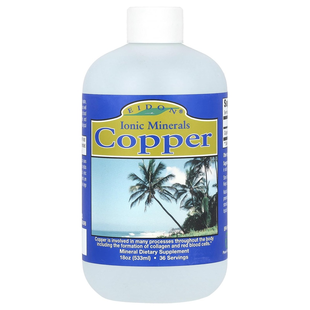 Eidon Ionic Minerals Copper 18 Ounce