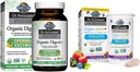 Garden of Life Dr Formulated Digestive Enzymes with Papain, Bromelain " Dr. Formulated Probiotics Organic Kids+ Plus Vitamin C " D - Berry Cherry