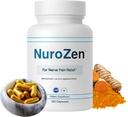 Nerve Support Supplement – 120 Capsules | Powerful Blend of MSM, Alpha Lipoic Acid, B Vitamins & Turmeric to Support Nerve Health, Function & Relief, Suggested 4 Capsules a Day, GMP-Certified