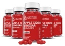 Laboratorios Justificados (5 Pack) Manzana Vinagre Gummies 1000MG ACV con granada Jugo Beet Root B12 300 Gummys