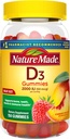 Nature Made Vitamina D3, 150 Gummies, Vitamina D 2000 UI (50 mcg), Gummies de vitamina D Para adultos ayuda a apoyar la salud inmune, huesos fuertes y dientes, " Función muscular, 250% del valor diario para la vitamina D