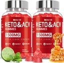 Keto ACV Gummies for Weight Loss - 1500mg Keto ACV Gummies Advanced Weight Loss - with Pomegranate Beetroot & Vitamin B12 B6 - GMO Free &amp; Made in USA - 120 Count (2 Pack)