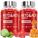 Keto ACV Gummies for Weight Loss - 1500mg Keto ACV Gummies Advanced Weight Loss - with Pomegranate Beetroot & Vitamin B12 B6 - GMO Free &amp; Made in USA - 120 Count (2 Pack)