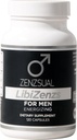ZENZSUAL LibiZenzs Hombres - Suplemento dietético natural Blend con Ginseng, Maca Root, Ashwagandha - Aumenta los niveles de testosterona - Gluten Free (120 cápsulas)