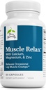 Terry Naturalmente Muscle Relax - Suplemento de apoyo Nervous System, Muscle Relaxation & Sleep - Muscle Relaxant Suplemento con Calcio, Magnesio & ZInc - Respiratory Health Aid - 60 cápsulas