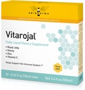 Vitarojal Royal Jelly - with Honey, Vitamin C, Zinc - Support Your Immune System, " Promotes Natural Energy and Wellness (10 Vials)