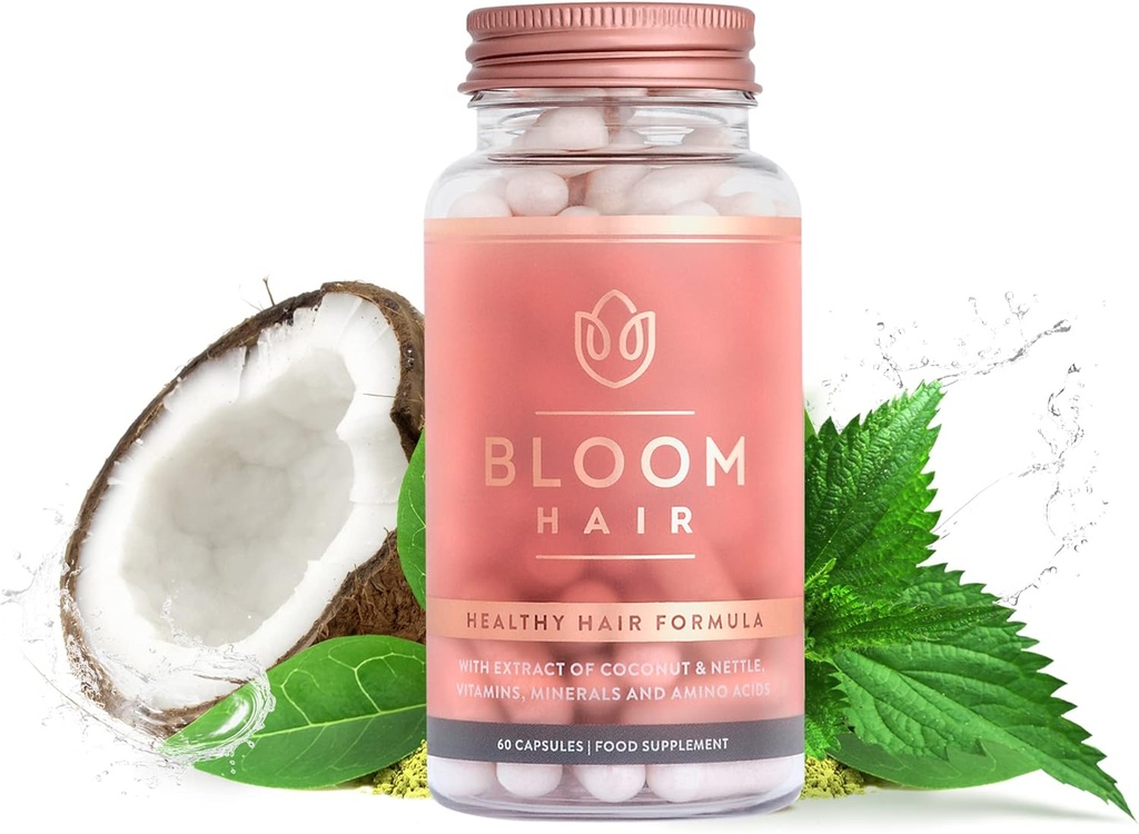 Capsules Hair Vitamins for Hair Loss for Women & Biotin for Hair Growth Women 250 MCG Biotin - Natural Non-GMO Vitamins - (60 Count) Hair Pills Supplements for Complete Hair Growth Vitamins