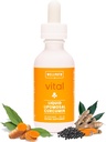 WellPath Liposomal Curcumin Suplemento Silencio Liquid Turmeric Drops with Black Pepper Extract  Enhanced Absorption ← Non-GMO, Vegan, 2 oz