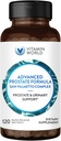 Vitamina World Advanced Prostate Formula Saw Palmetto Complex 120 Softgels, apoya la salud de próstata, salud urinaria, liberación rápida, libre de gluten