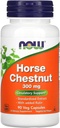 Caballo Chestnut Extracto 300mg Ahora Comidas 90 Caps