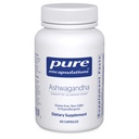 Pure Encapsulations Ashwagandha - 500 mg Ashwagandha Extract - Metabolism & Stress Support - Immune Support - GMO Free & Vegan - 60 cápsulas