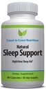 Suplemento de apoyo al sueño, 60 cápsulas con L-Tryptophan, GABA, Chamomile, Melatonina 10 mg + Fórmula de sueño propietaria. Mejor sueño, sueño más largo y despertar Refreshed. Suministro de 30 días