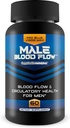 Pro Azul Vigor Max Masculino Flujo de Sangre - Nuestros Mejores Suplementos de Circulación de Sangre para Hombre - Nuestros Mejores Suplementos de óxido nítrico para Hombre - Suplemento de Flujo de Sangre - Cuidado de Flujo de Sangre