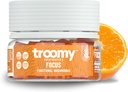 Troomy Lion's Mane Focus Gummies 30 Cuenta - Tangerine natural y Passionfruit Flavor, Gelatin-Free, Gluten-Free, Vegetarian