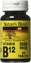 Vitamina Blend B12 Tabletas, 1000 mcg, 50 Tabs