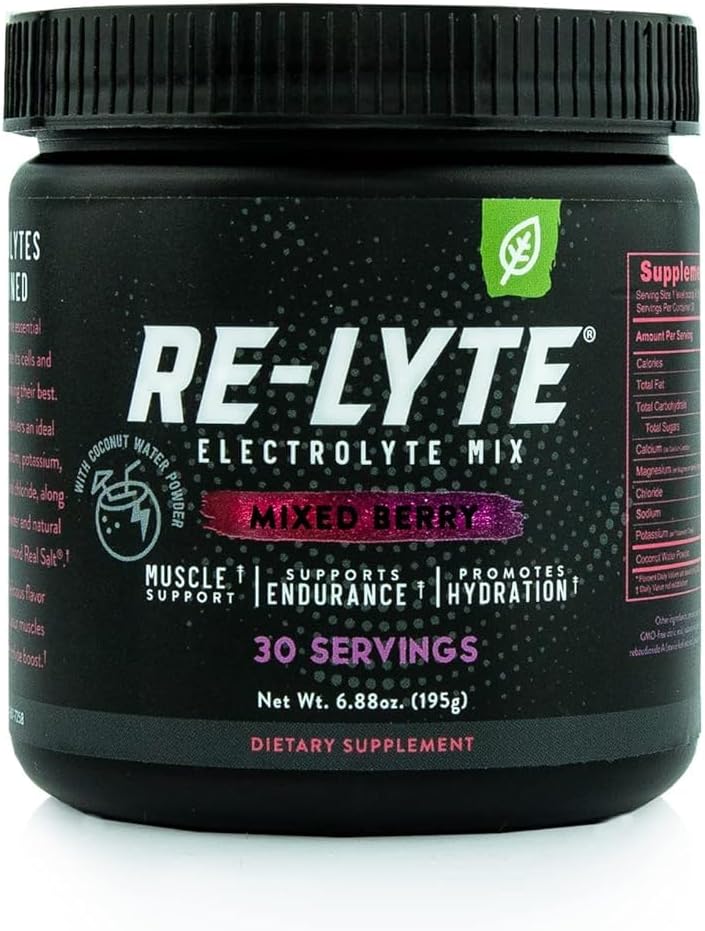 Genérico Re-Lyte Electrolyte Drink Mixed Berry Mix 30 Servings 6.88 oz.