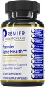 Premier Research Labs Premier Bone Health - Bone Health Vitamins, Bone Strength Supplement for Women &amp; Men, Calcium Supplement with Vitamin K2, Healthy Bone Support - 90 Capsules