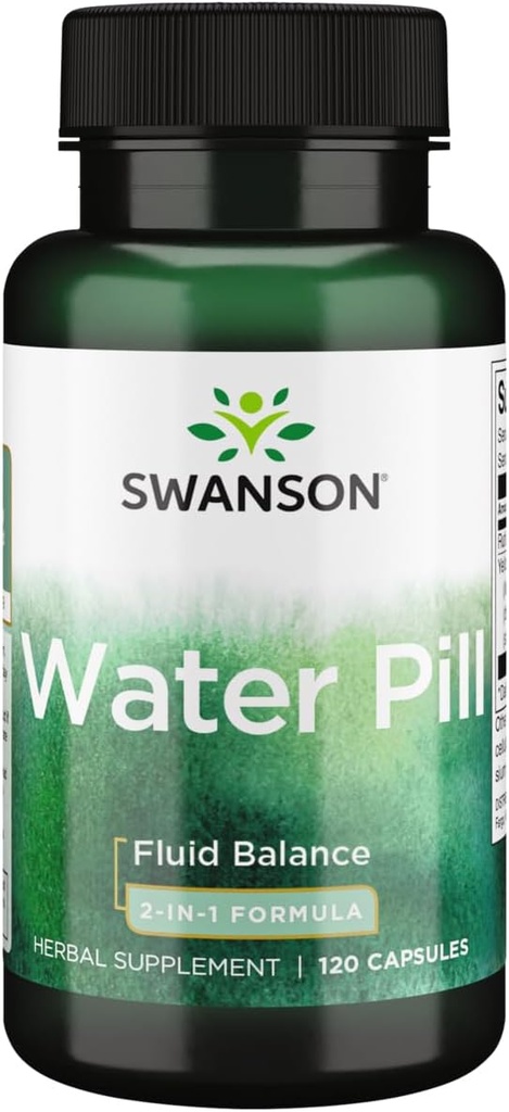 Swanson Super-Strength Water Pill 20 Milligrams 120 Capsules