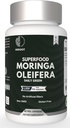 Orgánica Moringa Capsules ← Green Moringa Leaf Suplemento de Energía, Metabolismo & Immune Support – 20 cápsulas, Superalimentos Naturales