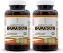 Secrets of the Tribe Galangal 120 Capsules (2 pcs.), 1000 mg, USDA Organic Galangal (Alpinia Galangal) Dried Root (2x120 Capsules)