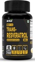 Trans Resveratrol 250MG Capsules - 99,5% Puro Micronizado y Altamente Biodisponible Suplemento TENIDO Slow Down Aging, Proven Powerful Anti-Oxidant TEN mejora el metabolismo y la salud cardíaca (120 cápsulas)