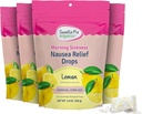 Sweetie Pie Organics Embarazo Nausea Relief Drops, Soothe First Trimester Morning Sickness, Lemon Flavor, 30 Cuenta, 4 Pack