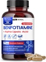 VITAL HERBAL Liposomal Benfotiamina con Ácido Alfa Lipoico - Maximum Potency- Support Metabolismo saludable - Hecho en EE.UU.