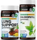 BIO KRAUTER Lung Support 60 Gummies " Chlorophyll 90 Gummies