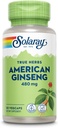 SOLARAY American Ginseng 480 mg  Adaptogenic Herb  durable Healthy Stress, Energy ' Physical Endurance Support ← 50 VegCaps