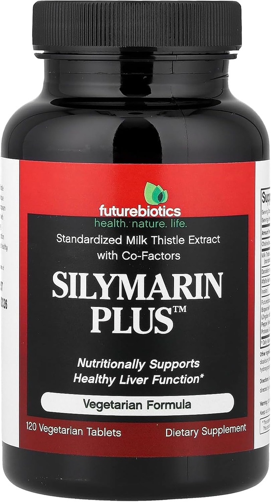 Futuros bióticos Silymarin Plus, 120 tabletas vegetarianas