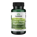 Swanson Lion's Mane Mushroom Capsules - 500 mg Cada, 60 cápsulas - Suplemento Herbal Apoyo Función Cognitiva