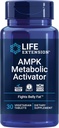 Extensión de vida AMPK Metabólica Activador*, Hesperidin, G. pentaphyllum, Combatir la grasa no deseada del vientre, Meta General Grasa, Libre de gluten, Vegetariano, 1-Día, No GMO, 30 Tablets