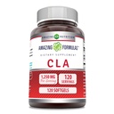 Amazing Formulas CLA (Conjugated Linoleic Acid) 1250 Mg | Softgels Supplement | Non-GMO | Gluten-Free | Made in USA (1 Pack | 120 Count)