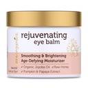 USDA Organic Eye Moisturizer Cream - Rejuvenecimiento y Nourshing Age Defying Balm - Ingredientes naturales para la piel sensible con aceite de Jojoba, aceite de argán para la eficiencia, líneas finas más
