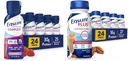Asegurar el afeitado de nutrición COMPLETO, 30g de Proteína, Meal Replacement Shake, con Nutrientes para la salud inmune, fresa, 10 Fl Oz &amp; Butter Pecan Nutrition Shake, Meal Replacement Shake, 24 Pack