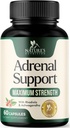 Suplementos de Apoyo Adrenal Complejo Cortex, Mejor Suplemento Energético, apoya los niveles de salud y energía de Cortisol, Daily Ashwagandha for Women &amp; Men, apoya el sistema Adrenal Fatigue & Immune, 60 cápsulas