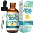 Por qué no Natural Liquid Collagen Plus Biotin gotas para mujeres y hombres - Suplemento para el cabello, la piel y las uñas