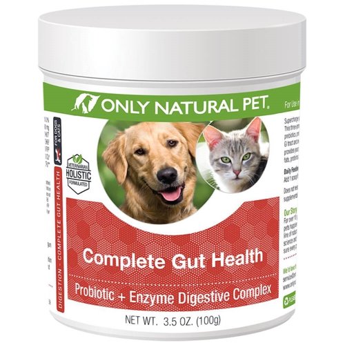 Única Complejo de Salud Natural Masculino Completo - Probióticos &amp; Enzyme Suplemento para perros &amp; gatos - Promueve la Digestión Saludable, Sistema Inmunitario, Absorción Nutriente - Hecho en EE.UU. -3.5oz Polvo