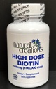Alta dosis Biotina 100mg (100,000mcg)