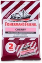 Las gotas de tos de Fisherman's Friend, Suppressant de tos y Sore Throat Lozenges, Cherry Sugar Free Menthol Flavor, 40 Conde