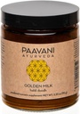 PAAVANI Ayurveda Golden Milk - Made in USA - Ayurvedic Turmeric &amp; Ashwagandha Blend - Suplemento Polvo - Haldi Doodh - 100% orgánico - 38 Servimientos
