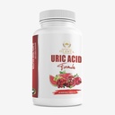 Complejo URIC Genérico - Niveles de ácido úrico inferiores, Ácido úrico inferior, Ácido cítrico, semillas celeosas, granada, cereza de tarta, frijoles de café verde, cardo de leche, arándano - 1 botella 60 cápsulas