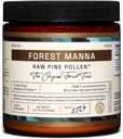 Forest Manna RAW Pine Pollen Powder – Adaptogenic Functional Nutrition – Single Origin Pine Pollen – Vegan, Gluten-Free, " Non-GMO – 70 Gram Jar