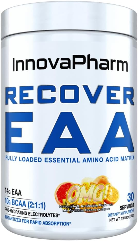 InnovaPharm Recover EAA Powder - OMG (Orange Mango Grapefruit) - 19,5 onzas