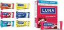 LUNA Bar Variety Pack (12 Conde) + Chocolate Peppermint Stick (12 Pack) - Bares de Snack sin gluten