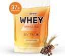 GOPOWER Whey Protein Powder, con BCAAs, Grass Fed Protein Powder, 2 libras, 18 obras