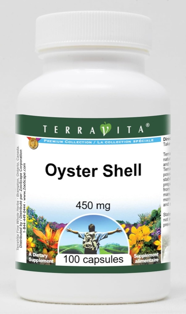 Oyster Shell - 450 mg (100 cápsulas, ZIN: 521047)