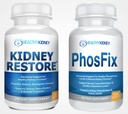Kidney Restore &amp; PhosFix 2-Pack Bundle for Supporting Normal Kidney Function, Kidney Health, Phosphorus Levels &amp; More