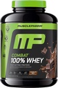 MusclePharm Combat 100% Whey Protein Powder, Chocolate Milk, Fast Recovery &amp; Muscle Gain with Whey Isolate, High Protein Powder for Women &amp; Men, Gluten Free, 5lb, 67 Servings