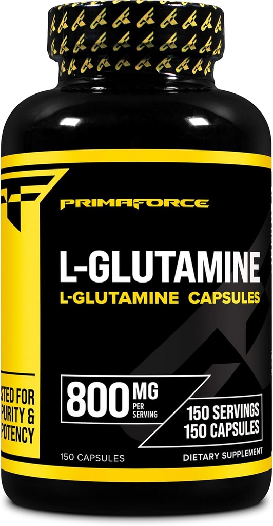 Primaforce L-Glutamine, 800mg (150 Capsules)